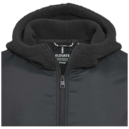 Sudadera unisex de tejido polar sherpa reciclado 