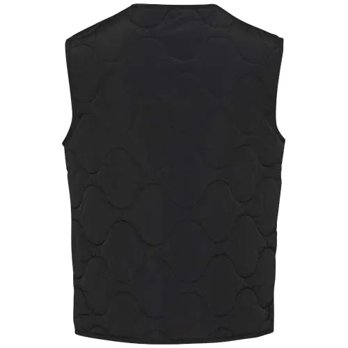 Chaleco acolchado unisex de material reciclado con certificado GRS 