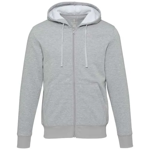 Sudadera sherpa con cremallera completa y capucha 