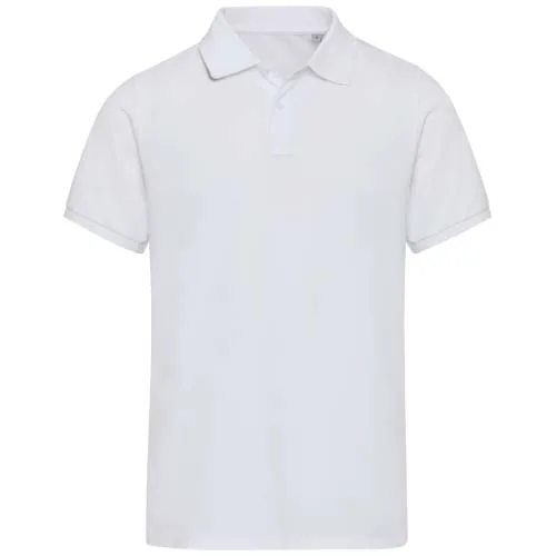 Polo de material reciclado orgánico de 220 g/m² con certificado OCS de manga corta unisex 