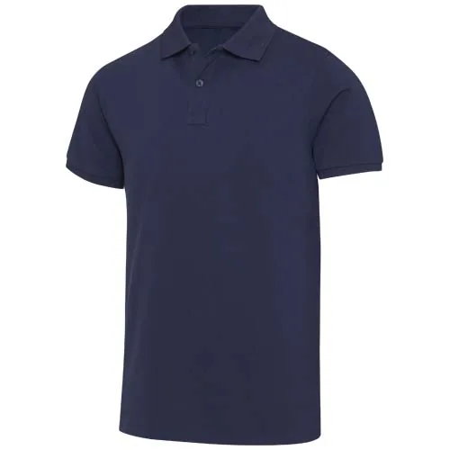 Polo de material reciclado orgánico de 220 g/m² con certificado OCS de manga corta unisex 