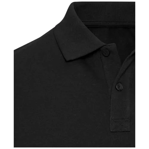 Polo de material reciclado orgánico de 220 g/m² con certificado OCS de manga corta unisex 