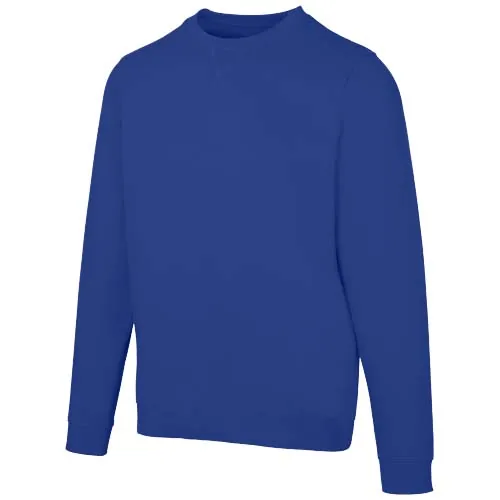 azul Jersey de cuello redondo de material reciclado orgánico con certificado OCS unisex de 280 g/m² Jasper