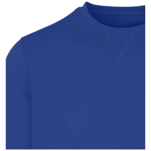 azul Jersey de cuello redondo de material reciclado orgánico con certificado OCS unisex de 280 g/m² Jasper