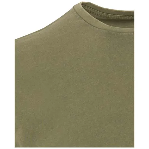 Camiseta de manga corta lavada de 160 g/m2 para hombre 