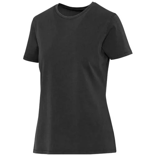 CAMISETA LAVADA DE MANGA CORTA DE 160 G/M2 PARA MUJER 
