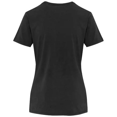 Camiseta lavada de manga corta de 160 g/m2 para mujer 