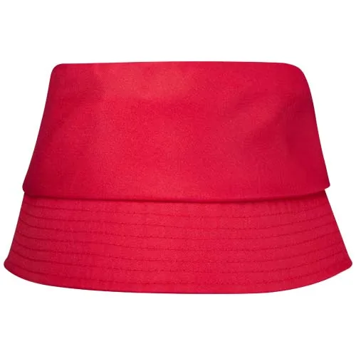 rojo Gorro de poliéster de 130 g/m2 para proteger del sol