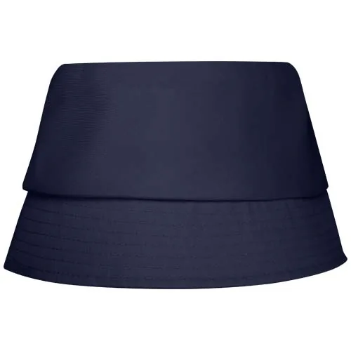 azul marino Gorro de poliéster de 130 g/m2 para proteger del sol