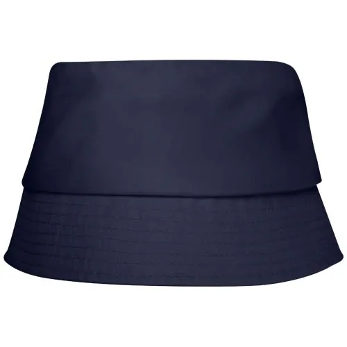 azul marino Gorro de poliéster de 130 g/m2 para proteger del sol