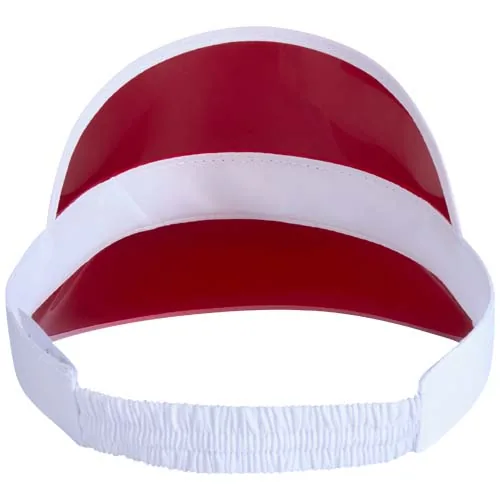 rojo Gorra con visera transparente Bright