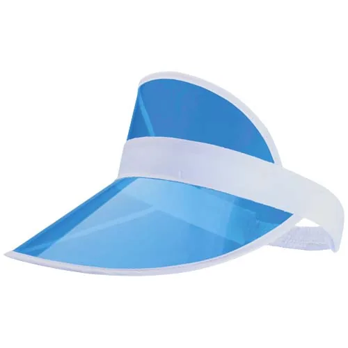azul Gorra con visera transparente Bright