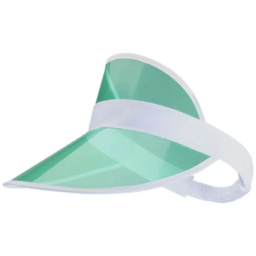 verde Gorra con visera transparente Bright