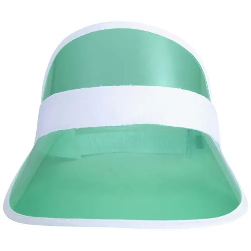 verde Gorra con visera transparente Bright