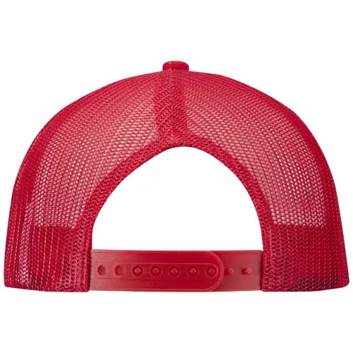 rojo Gorra de 260 g/m2 con 6 paneles