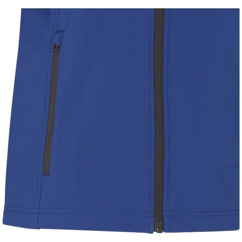 azul Chaqueta softshell reciclada GRS para mujer de Langley
