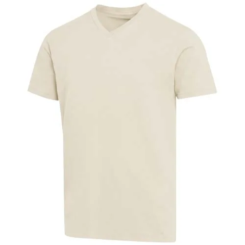 Camiseta orgánica unisex con certificado OCS de manga corta y cuello de pico de 200 g/m² Balfour