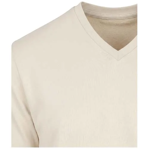 Camiseta orgánica unisex con certificado OCS de manga corta y cuello de pico de 200 g/m² Balfour