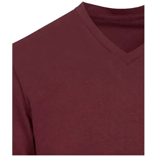Camiseta orgánica unisex con certificado OCS de manga corta y cuello de pico de 200 g/m² Balfour