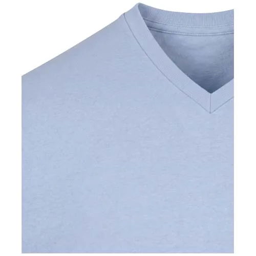 Camiseta orgánica unisex con certificado OCS de manga corta y cuello de pico de 200 g/m² Balfour