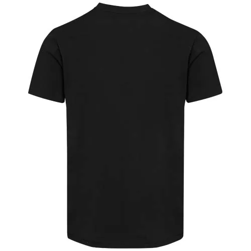 Camiseta orgánica unisex de 200 g/m² con certificado OCS de manga corta y cuello de pico 