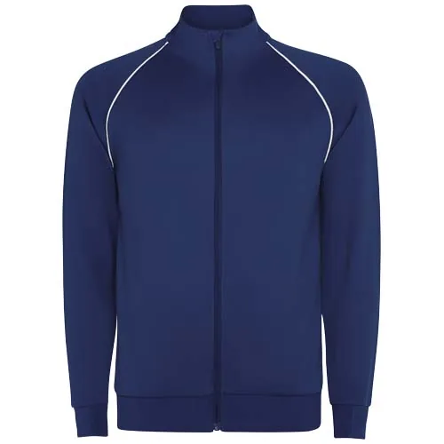 azul marino Sudadera infantil Valier con cremallera completa