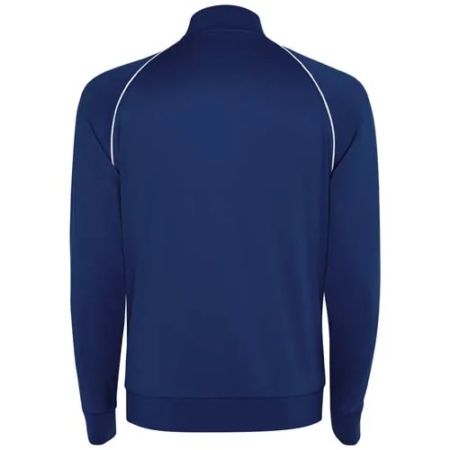 azul marino Sudadera infantil Valier con cremallera completa