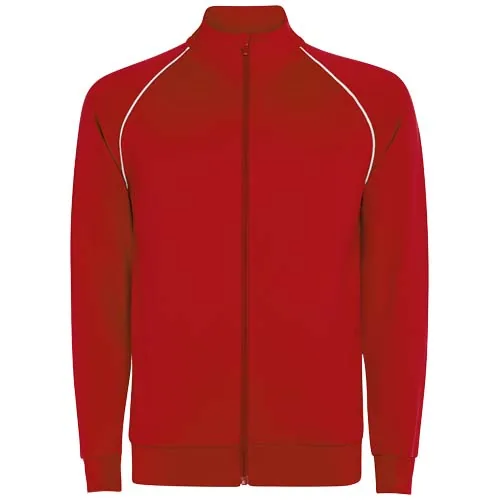 rojo Sudadera infantil Valier con cremallera completa