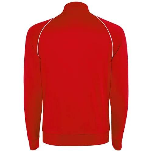 rojo Sudadera infantil Valier con cremallera completa