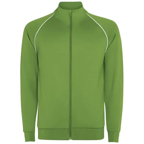 verde helecho Sudadera infantil Valier con cremallera completa
