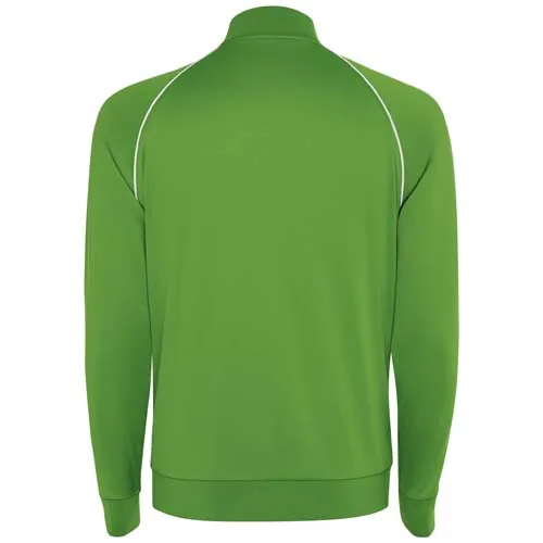 verde helecho Sudadera infantil Valier con cremallera completa