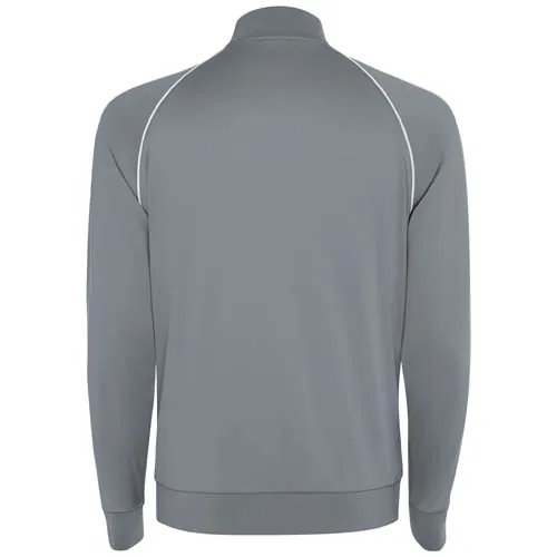 gris Sudadera infantil Valier con cremallera completa