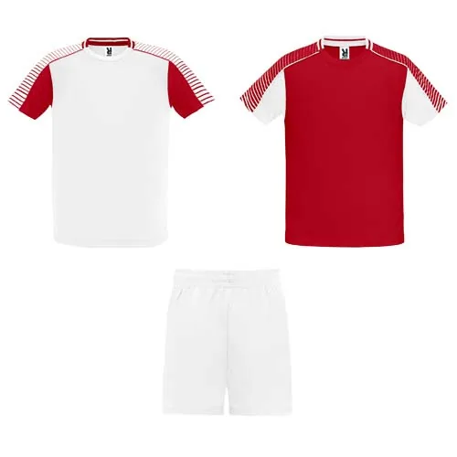 blanco Conjunto deportivo infantil de 140 g/m² Juve