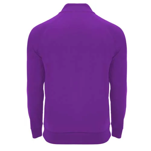malva Sudadera infantil de manga larga con cremallera 1/4 de 200 g/m² Epiro