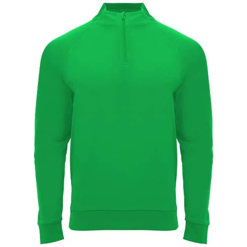 Sudadera infantil de manga larga con cremallera 1/4 