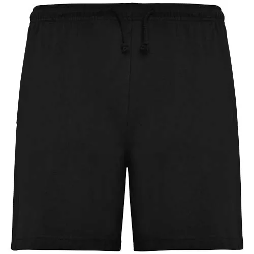 negro intenso Pantalones cortos deportivos para niños