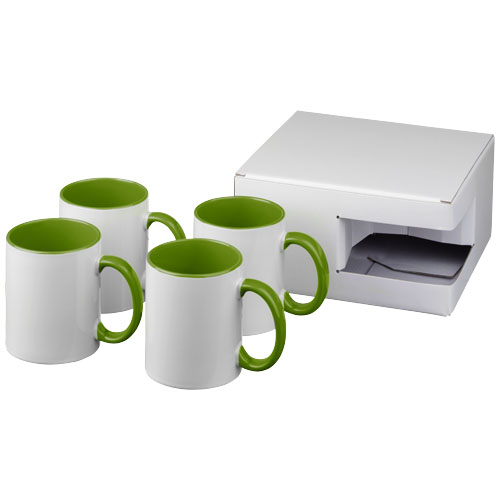 Set de regalo de 4 tazas de sublimación 