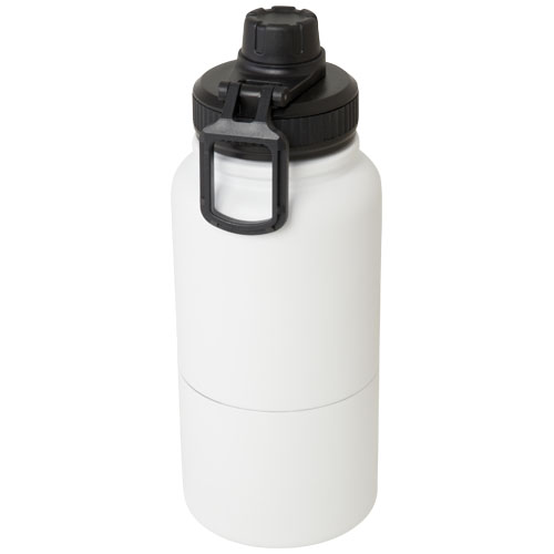 Bidón deportivocon aislamiento de acero inoxidable  de 840 ml con certificación RCS 