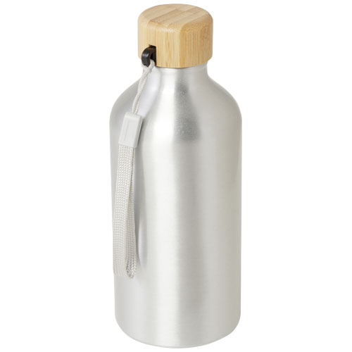 Bidón de aluminio reciclado de 500 ml con certificación RCS 