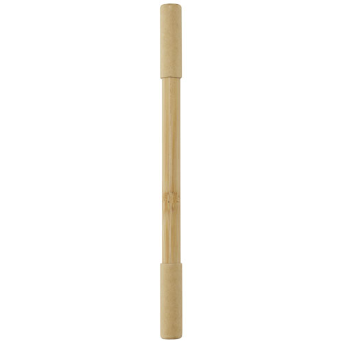 Set bolígrafos de bambú 