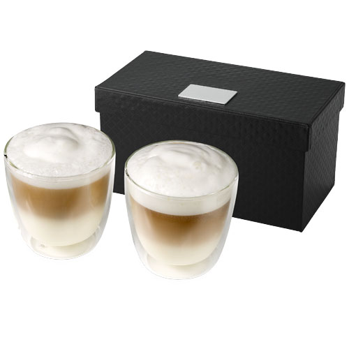 Set de 2 tazas de café de cristal \