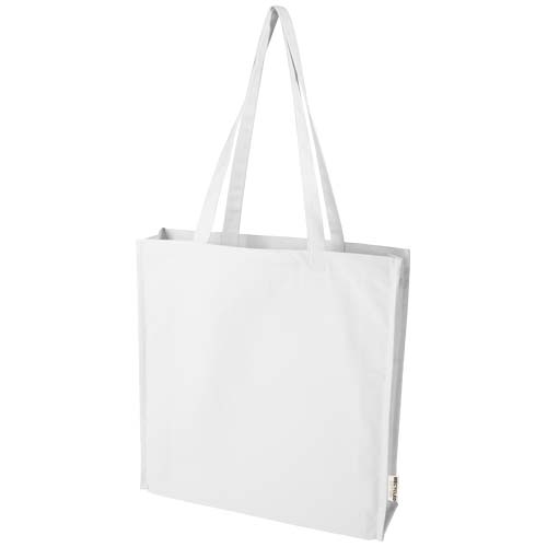 Bolsa Tote algodón reciclado 100% GRS con refuerzos de 270 g/m² 