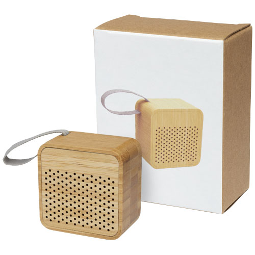 Altavoz Bluetooth de bambú 