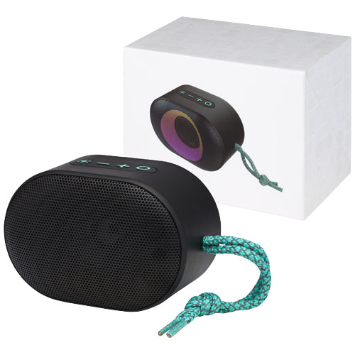 Altavoz de exterior IPX6 con luz ambiental RGB 