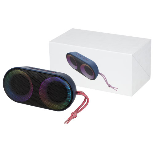 Altavoz de exterior IPX6 con luz ambiental RGB 