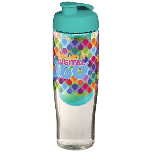 H2O Active Tempo Bidón deportivo e infusor con Tapa Flip de 700 ml