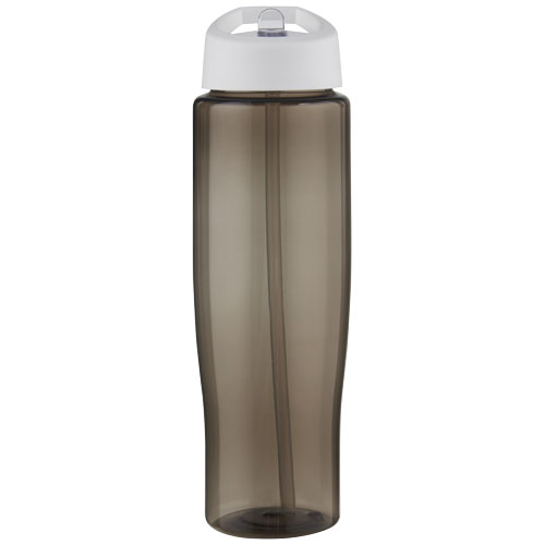 carbón Bidón deportivo de 700 ml con tapa con boquilla H2O Active