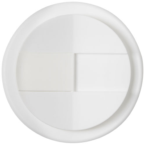 blanco Americano vaso 350 ml con agarre y tapa antigoteo