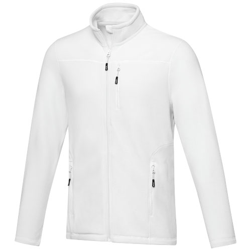 Chaqueta polar con cremallera entera reciclada GRS para hombre 