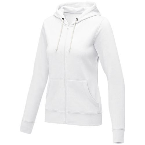 Sudadera con capucha y cremallera completa para mujer 